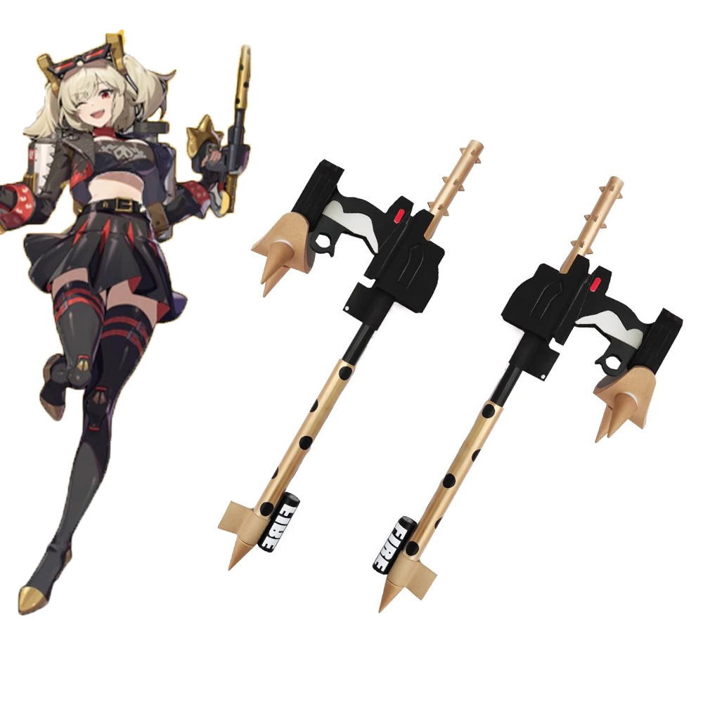 Burnice Cosplay Prop - Juego Burnice Whita Zenless Zone Zero