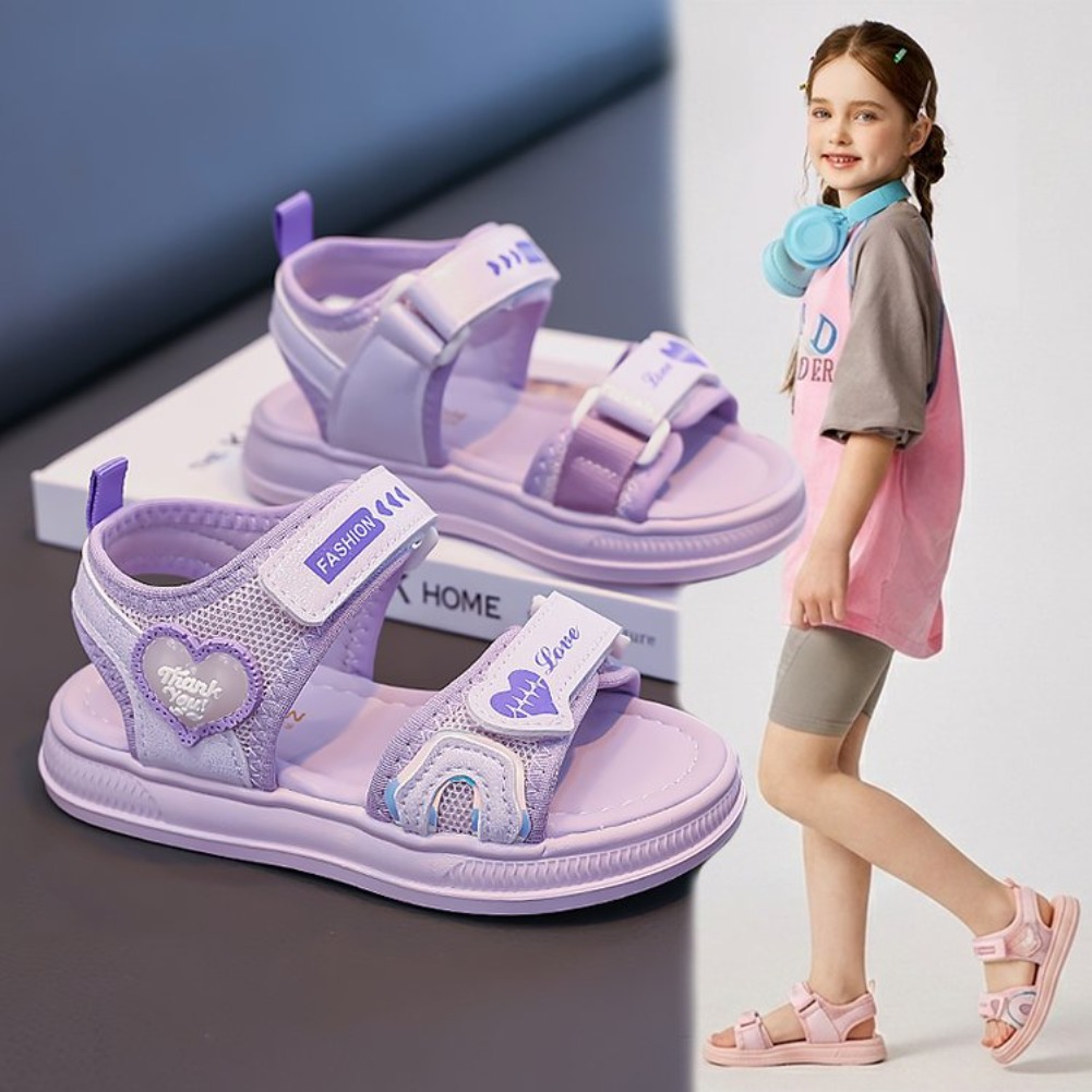 Velcro Hook Loop - Sandalias de Princesa con Forma de
