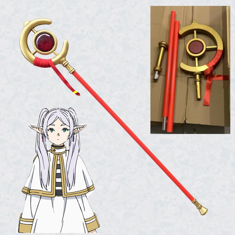 Frieren Cosplay Prop - Bastón de Cosplay de Frieren de