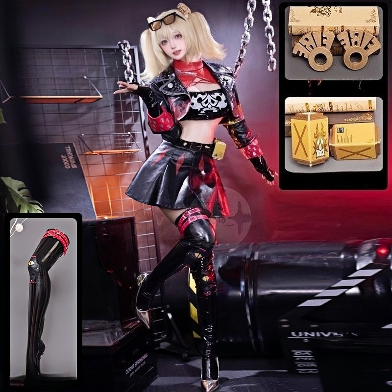 Burnice Cosplay Prop - Juego Zenless Zone Zero Burnice Whita