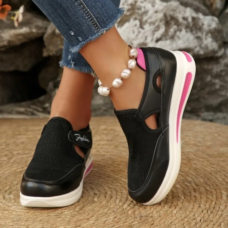Zapatillas de Plataforma para  - Velcro Hook Loop reseña y precio
