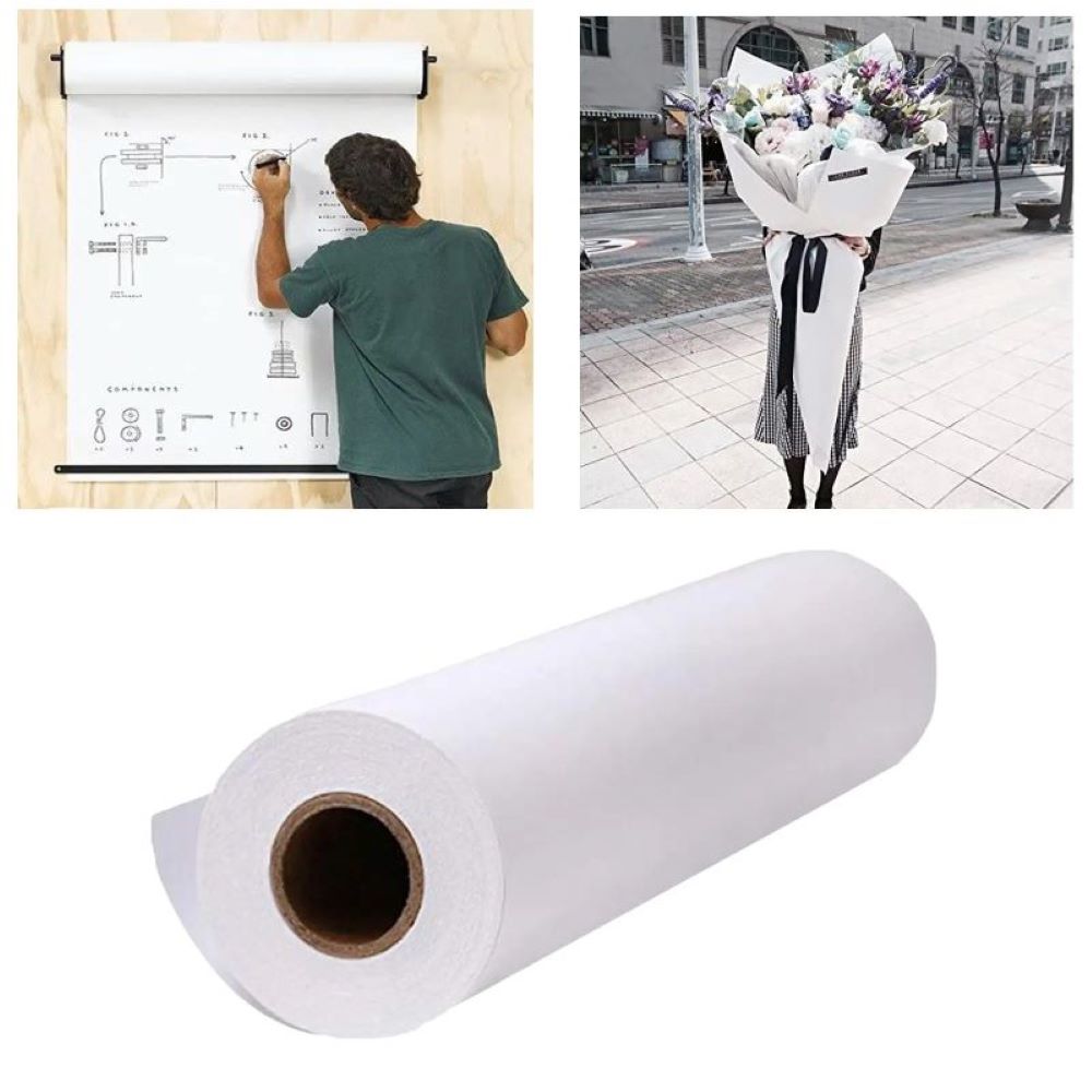 Rollo de papel Kraft blanco/ne - Craft Foam Roll reseña y precio