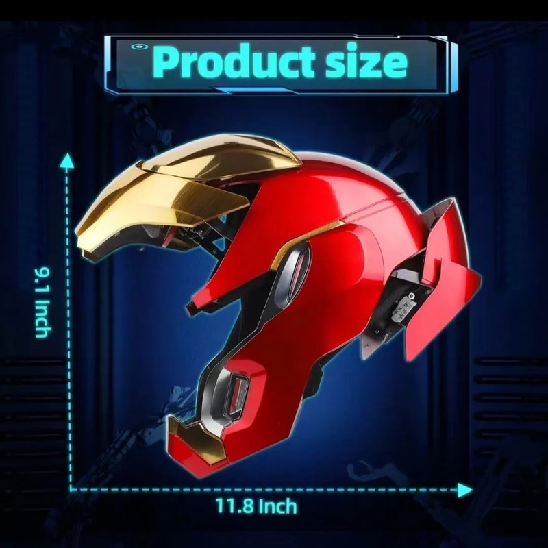 Casco de Iron Man MK50 con Con - Cosplay Prop Designer reseña y precio