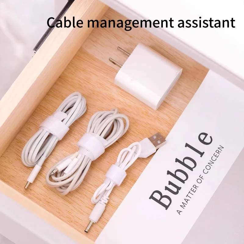Organizador de cables reutiliz - Velcro Hook Loop reseña y precio