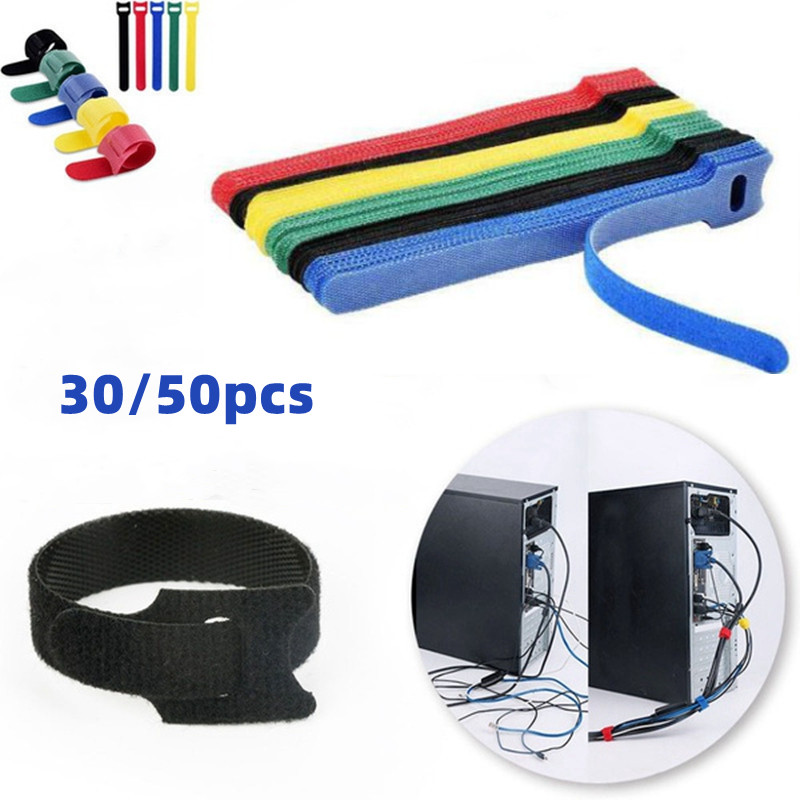 Velcros para cables, correas d - Velcro Hook Loop reseña y precio