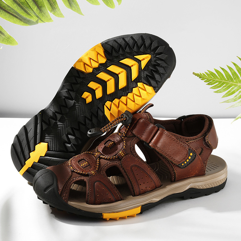 Sandalias de playa informales  - Velcro Hook Loop reseña y precio