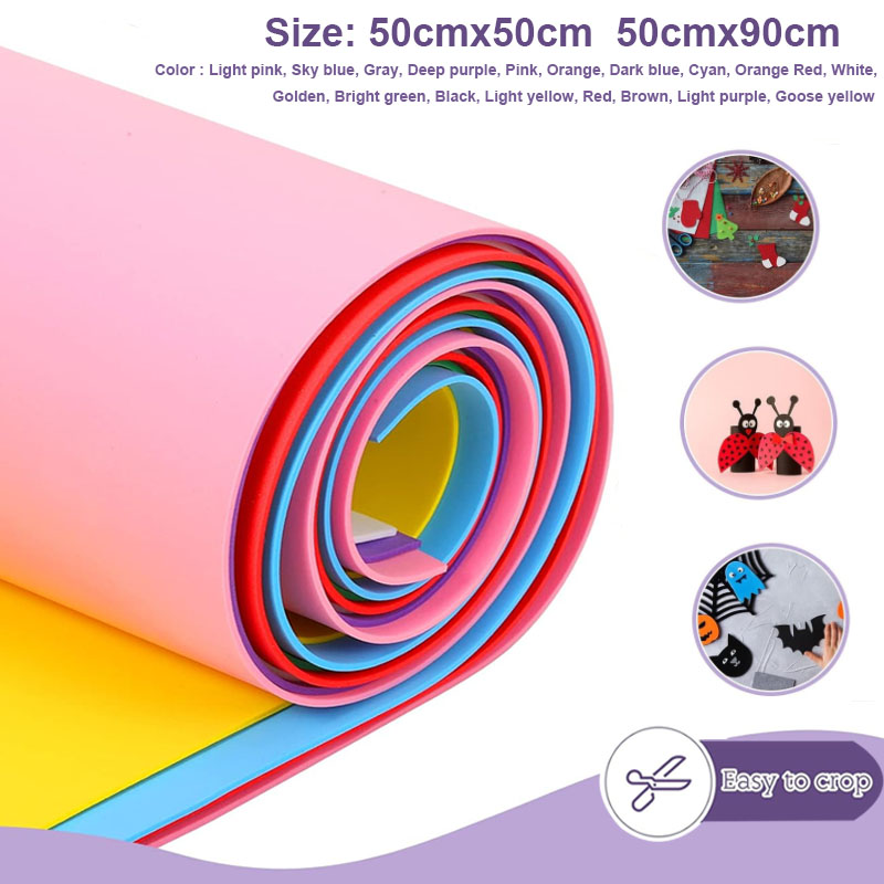 1 Uds. Hojas de espuma Eva col - Craft Foam Roll reseña y precio