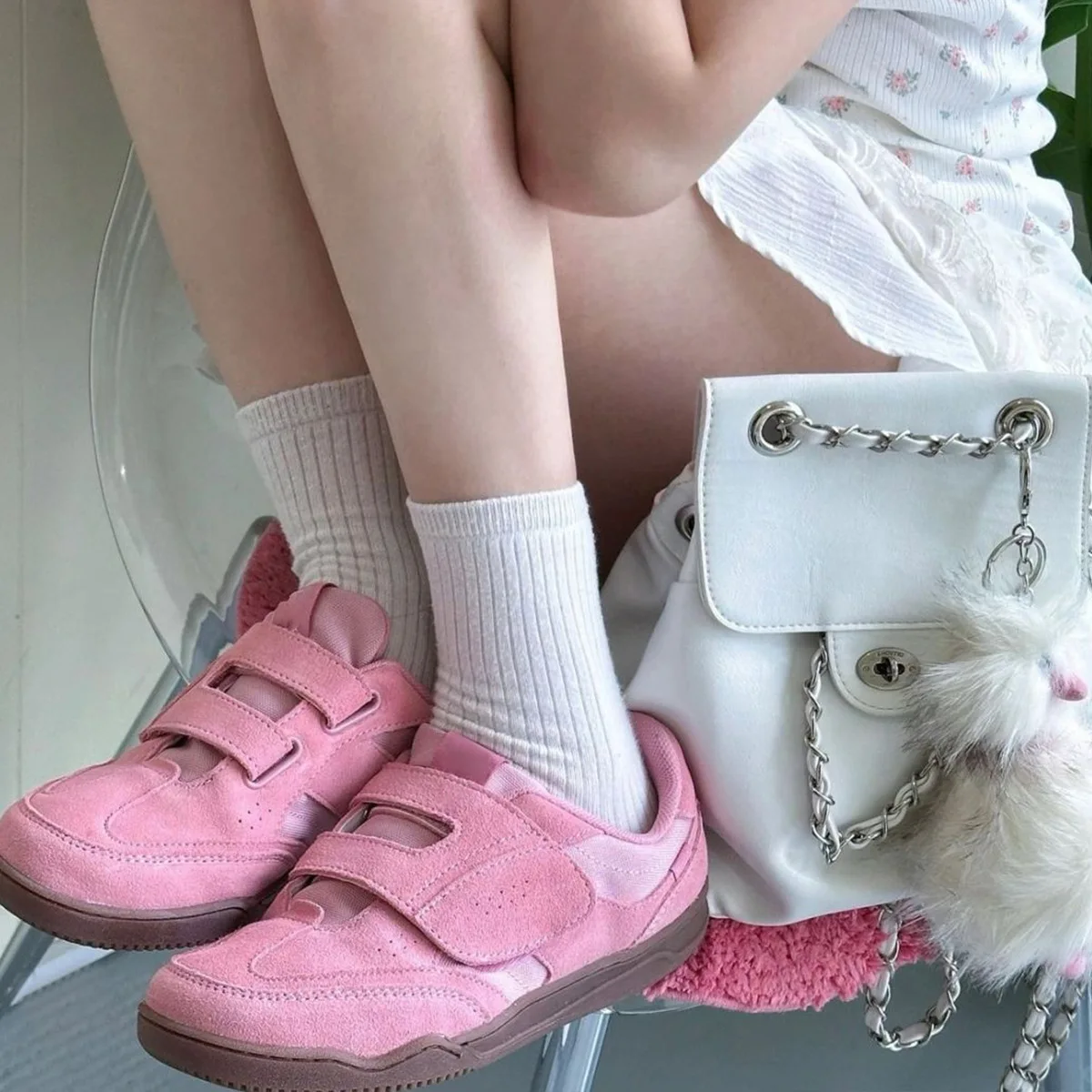 Zapatillas Retro con Correa de - Velcro Hook Loop reseña y precio